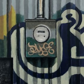 "Graffiti #2" 24" X 32" acrylic on canvas